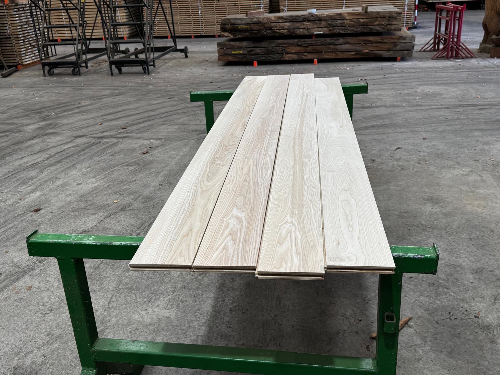 English Oak & Ash Engineered Flooring, Timber Machinery & Workshop Equipment, due to Stock Clearance