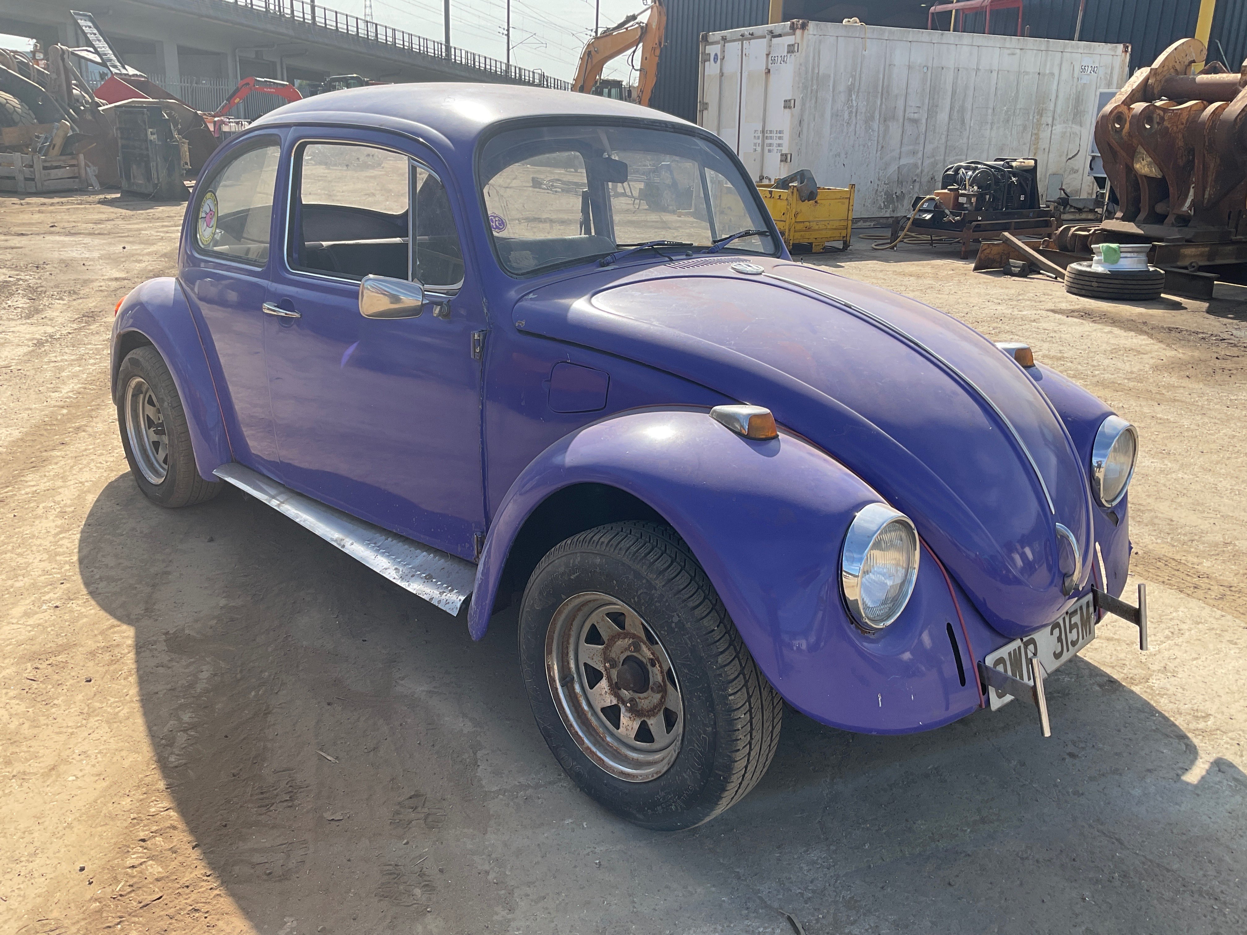 Forklift Truck, Volkswagen Beetle & Contents of Workshop on behalf of Machinery Dealer, due to Depot Closure