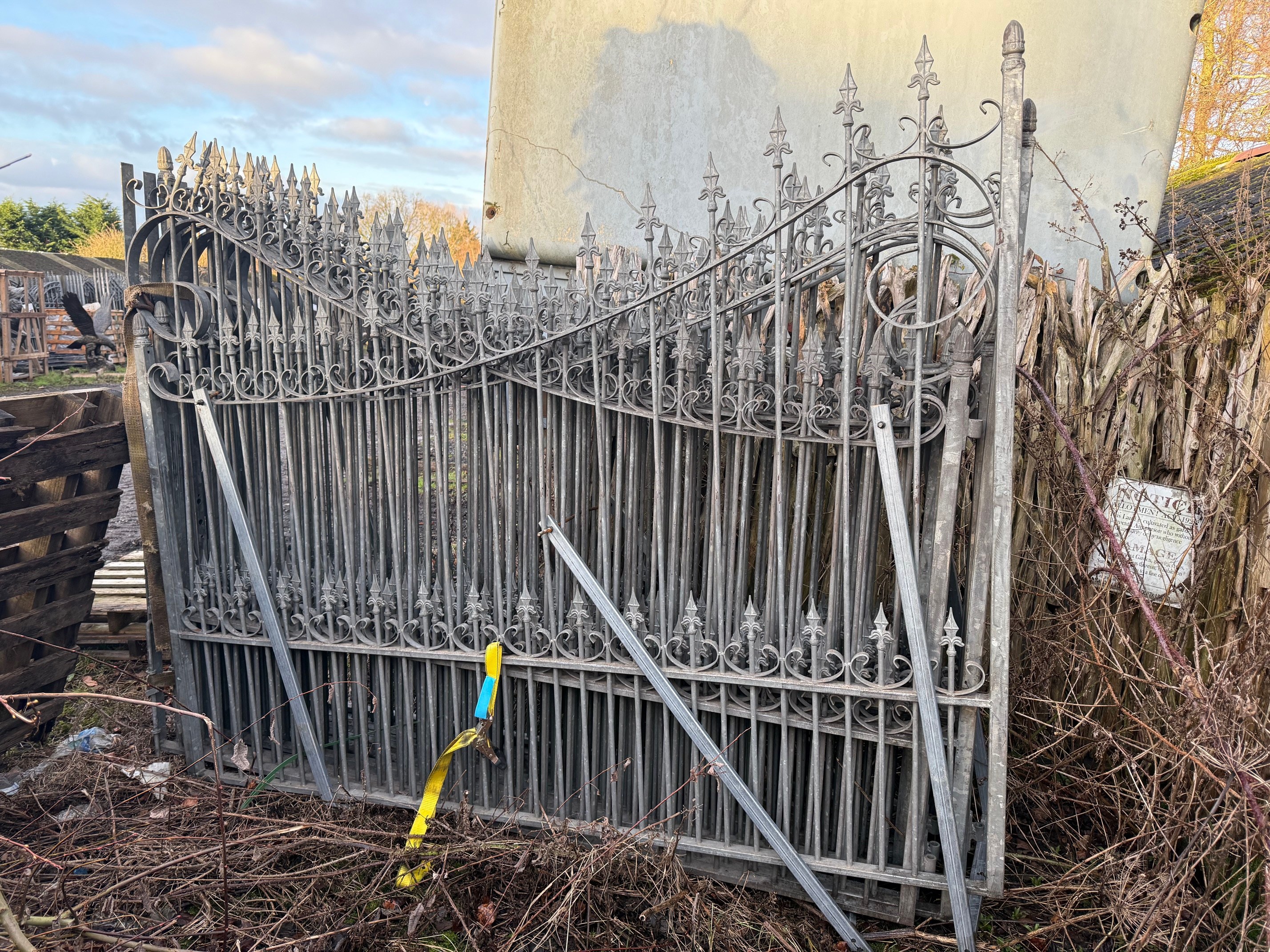 Galvanised ‘W’ Palisade Security Fencing, V Beam Security Fencing, Oak Beams, Petrol Generators, Quad Bikes & more | Shipping Available