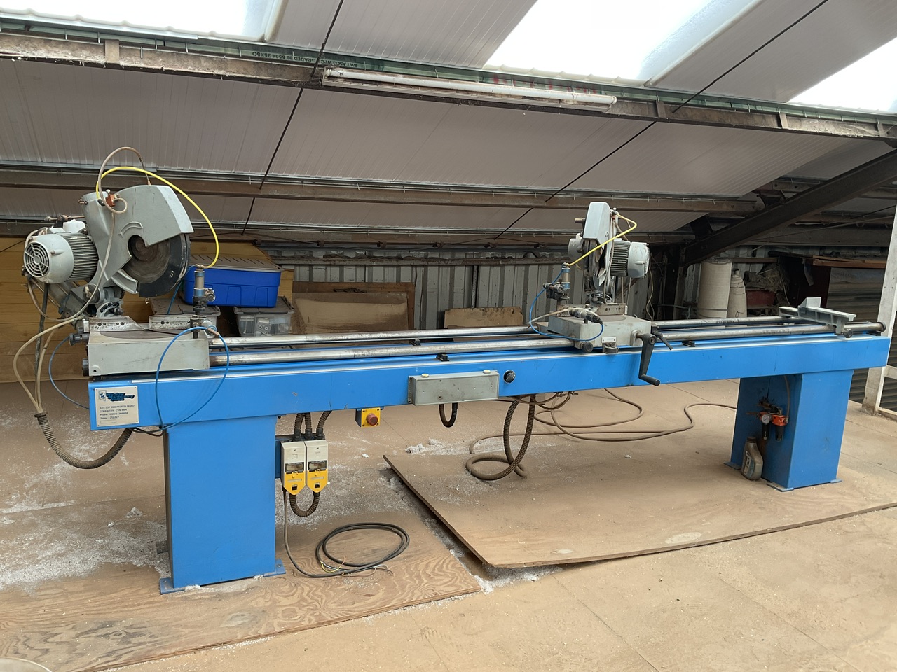 Entire Contents of Joinery Workshop to include Spindle Moulders, Sanders, Table Saws, Radial Arm Saws, Tooling & more, due to Retirement | No Reserve