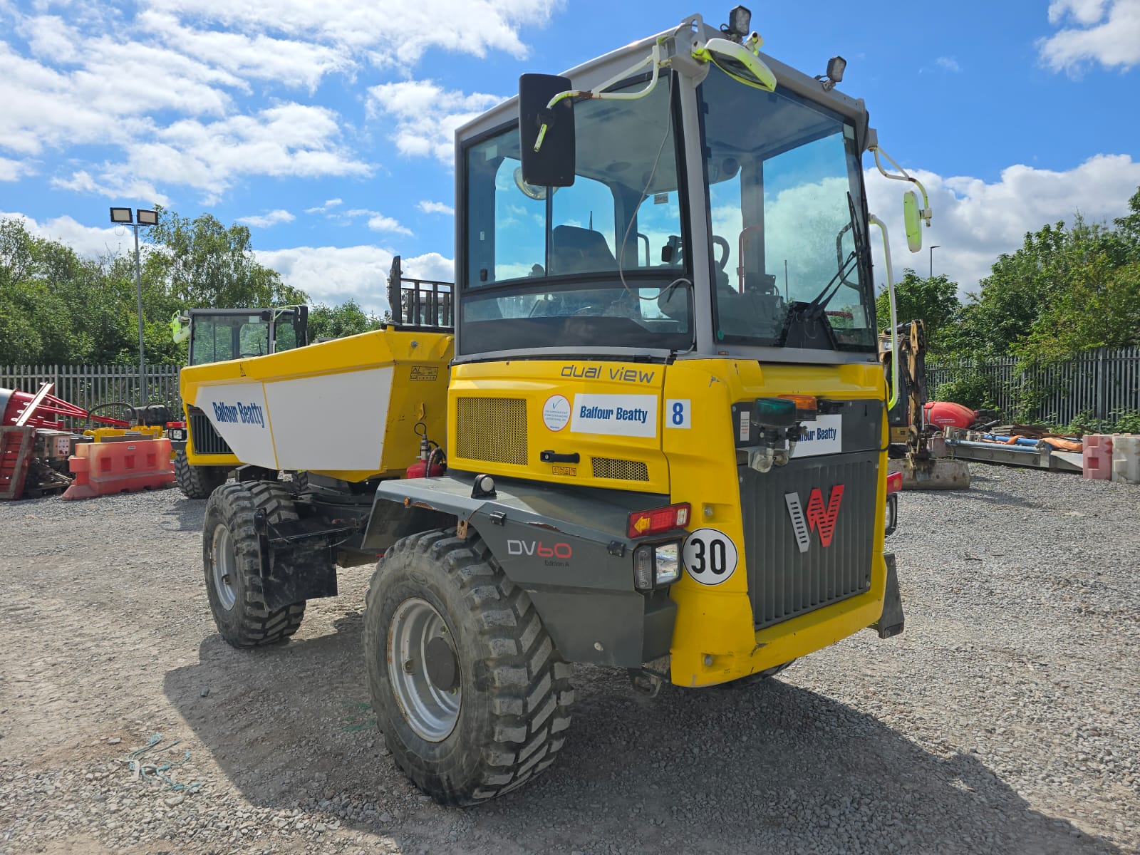 2023 Wacker Neuson DV60 Dual View Swivel Dumpers direct from International Construction Company, due to Contract Completion | Subject to Vendor Approval