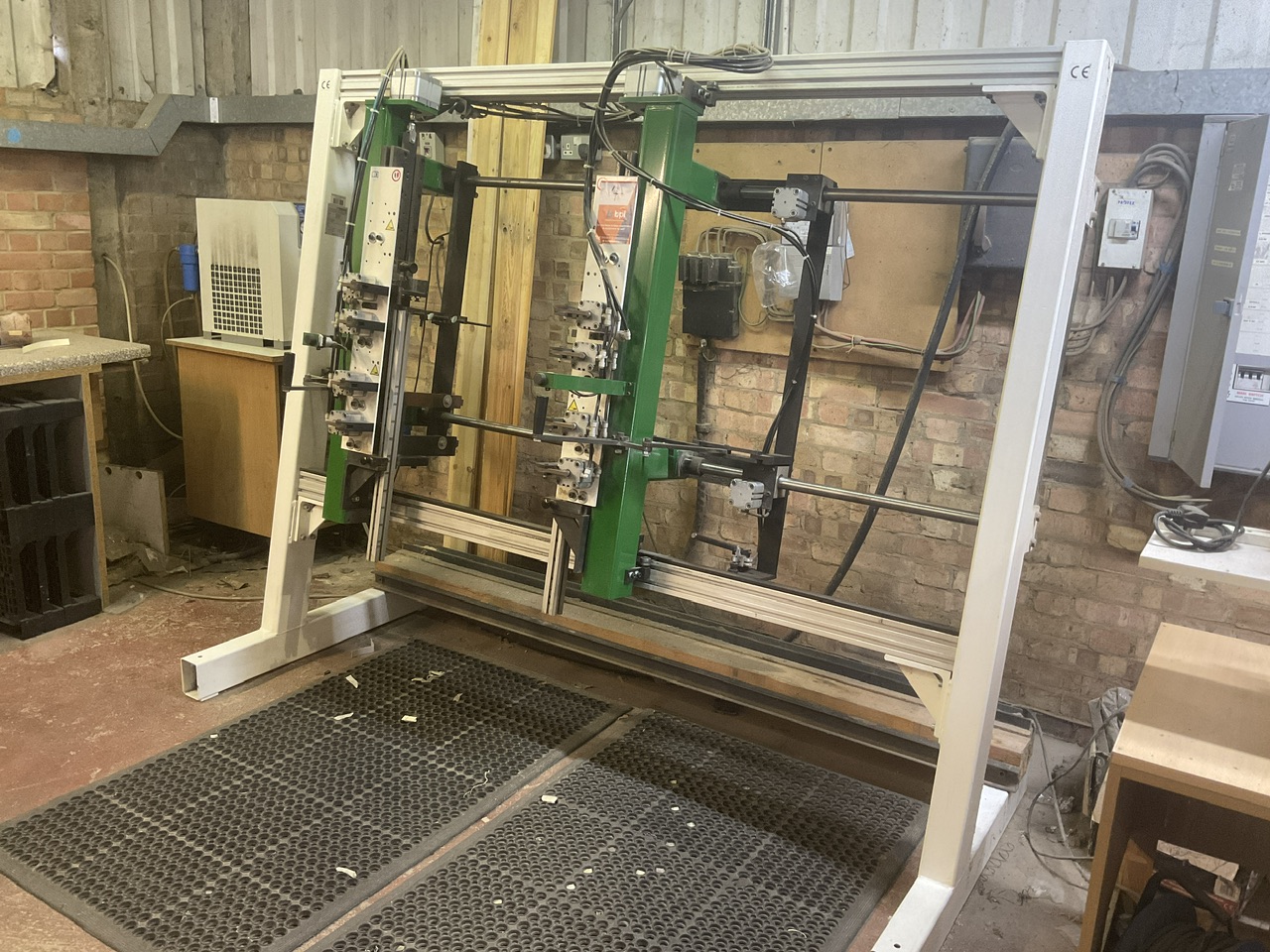 Entire Contents of Kitchen Manufacturer’s Workshop to include CNC Machine, Machining Centre, Edgebander, Screw Compressor & more, due to Retirement