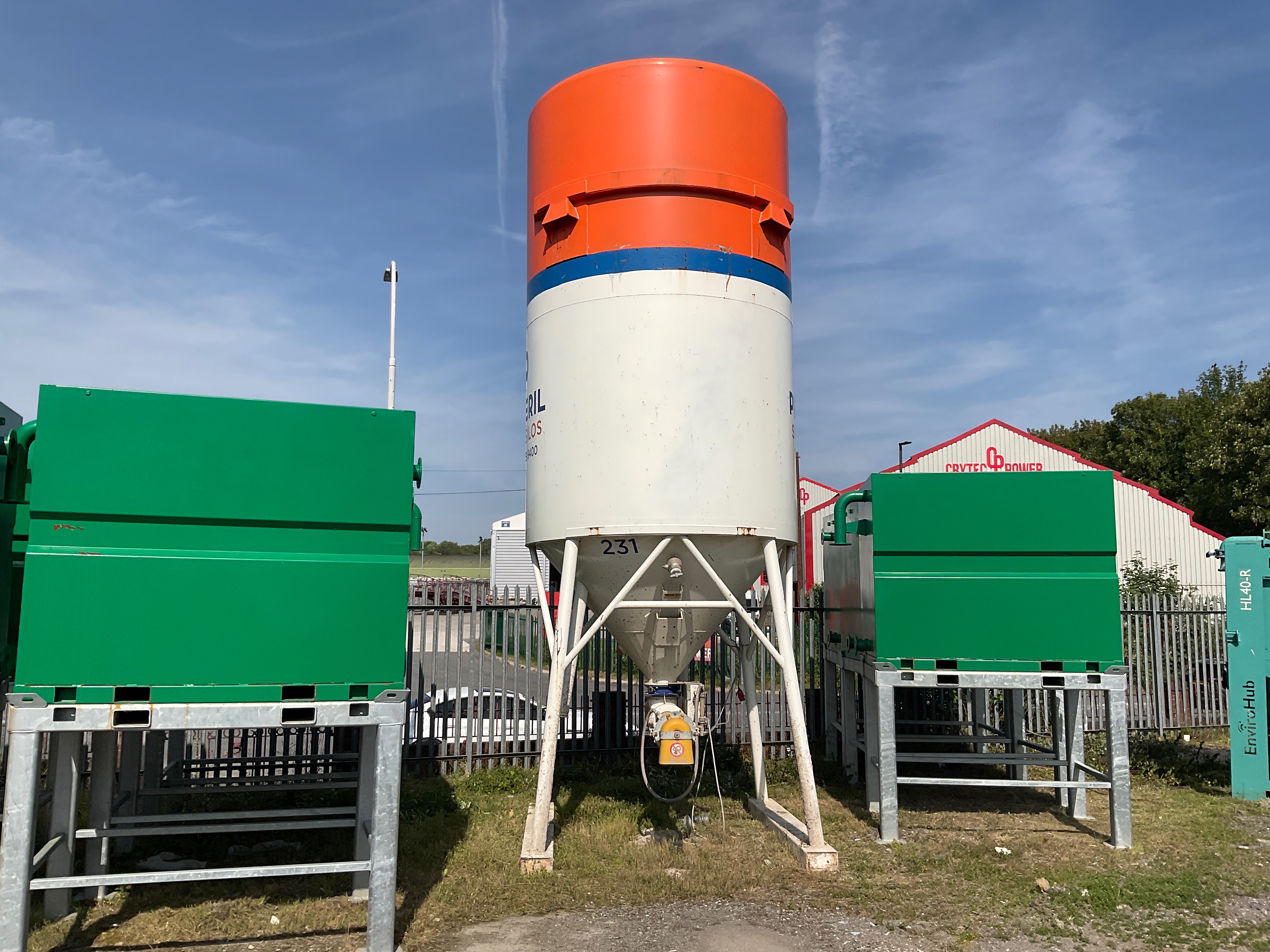 Remaining Assets from Water Treatment & Dry Materials Handling Business to include Ford Rangers, Dry Mortar Silo, Force Action Mixers, Water Treatment Tanks & more, due to Company Acquisition