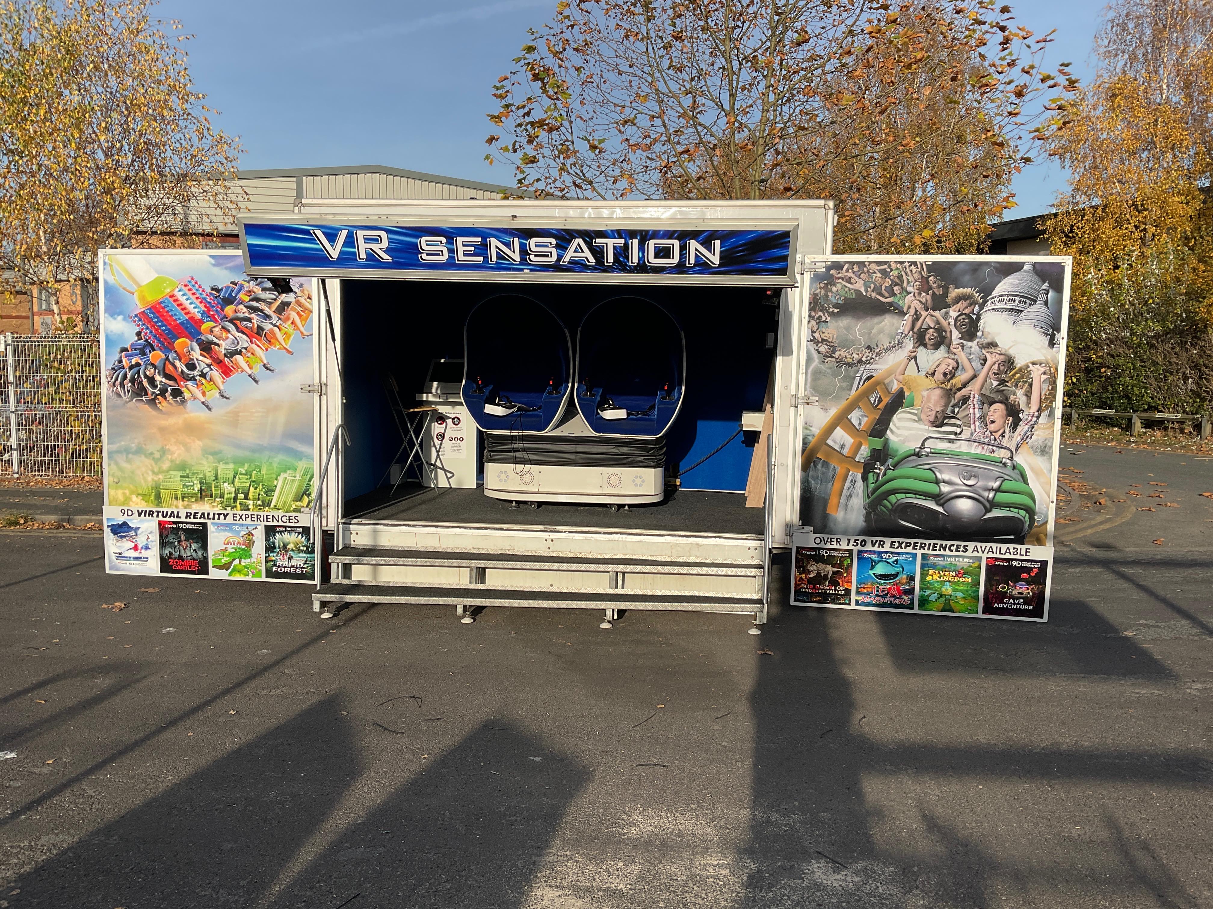 Mobile VR Entertainment Centre Twin Axle Trailer, due to Business Closure | Winning bid is subject to Vendor Approval