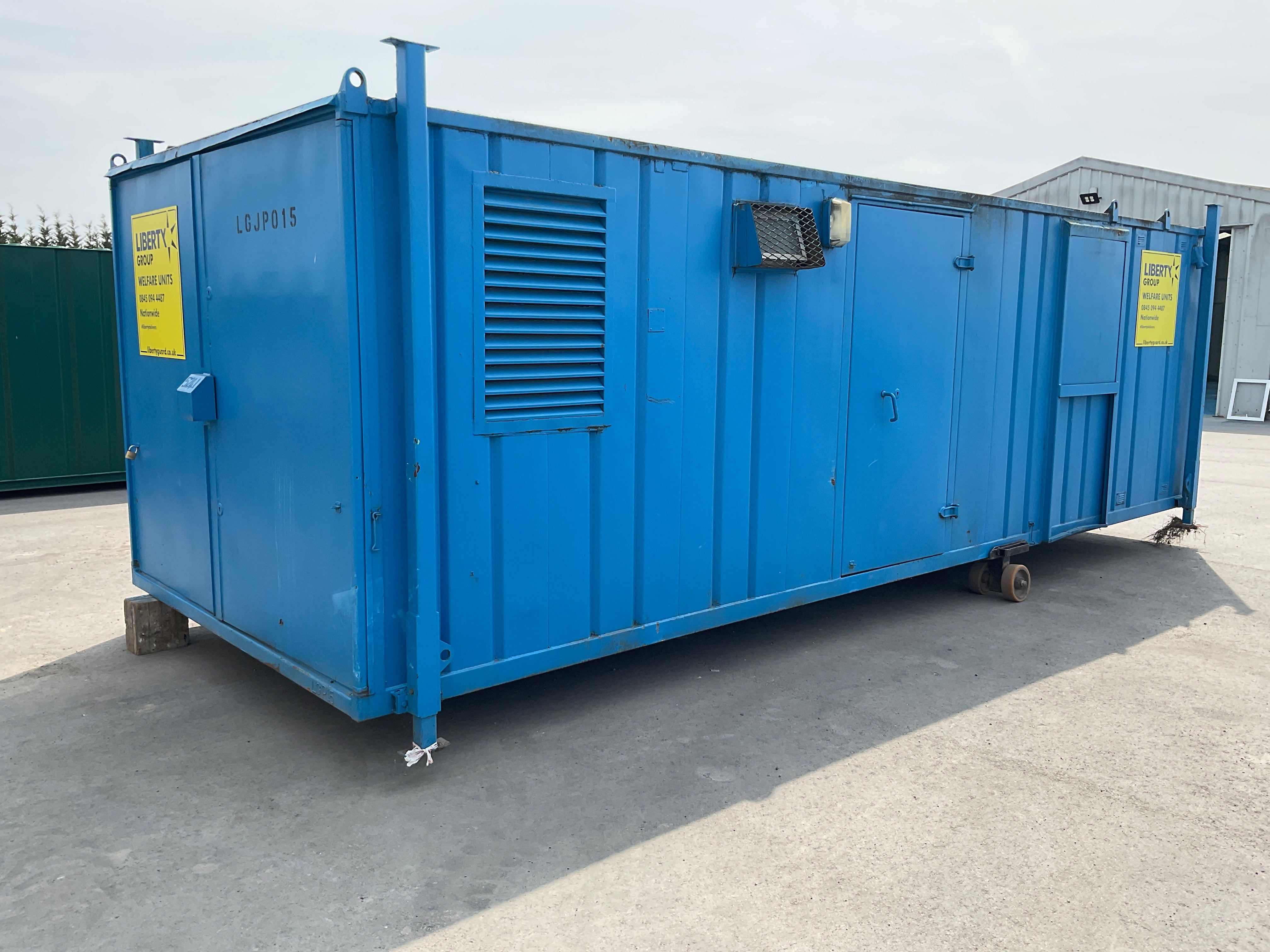 26ft x 9ft & 21ft x 10ft Anti-Vandal Static Welfare Units with Generators, due to Fleet Renewal