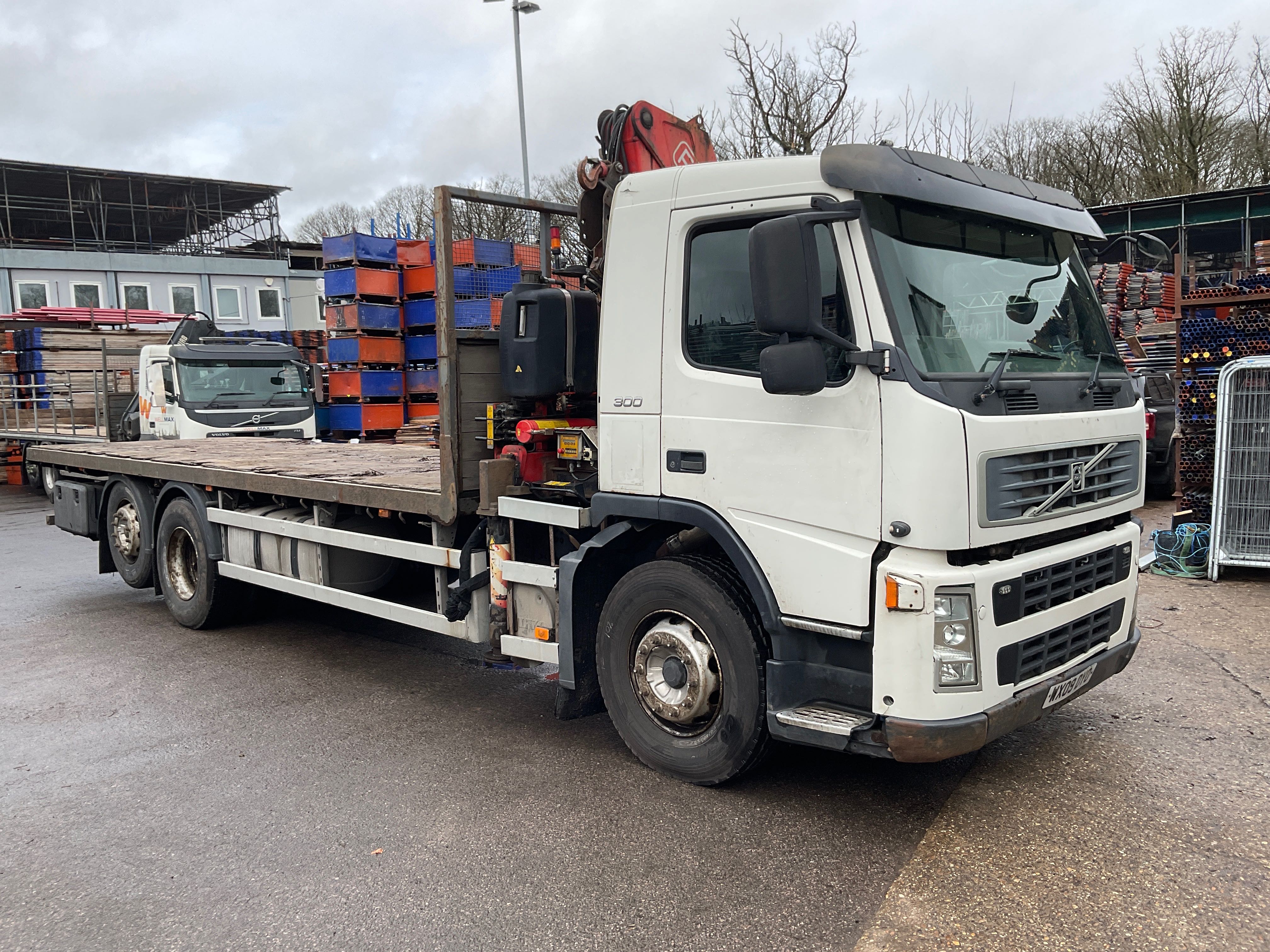 2009 Volvo FM Flatbed Lorry & 2007 Volvo FM9 300 Flatbed Lorry, due to Fleet Renewal