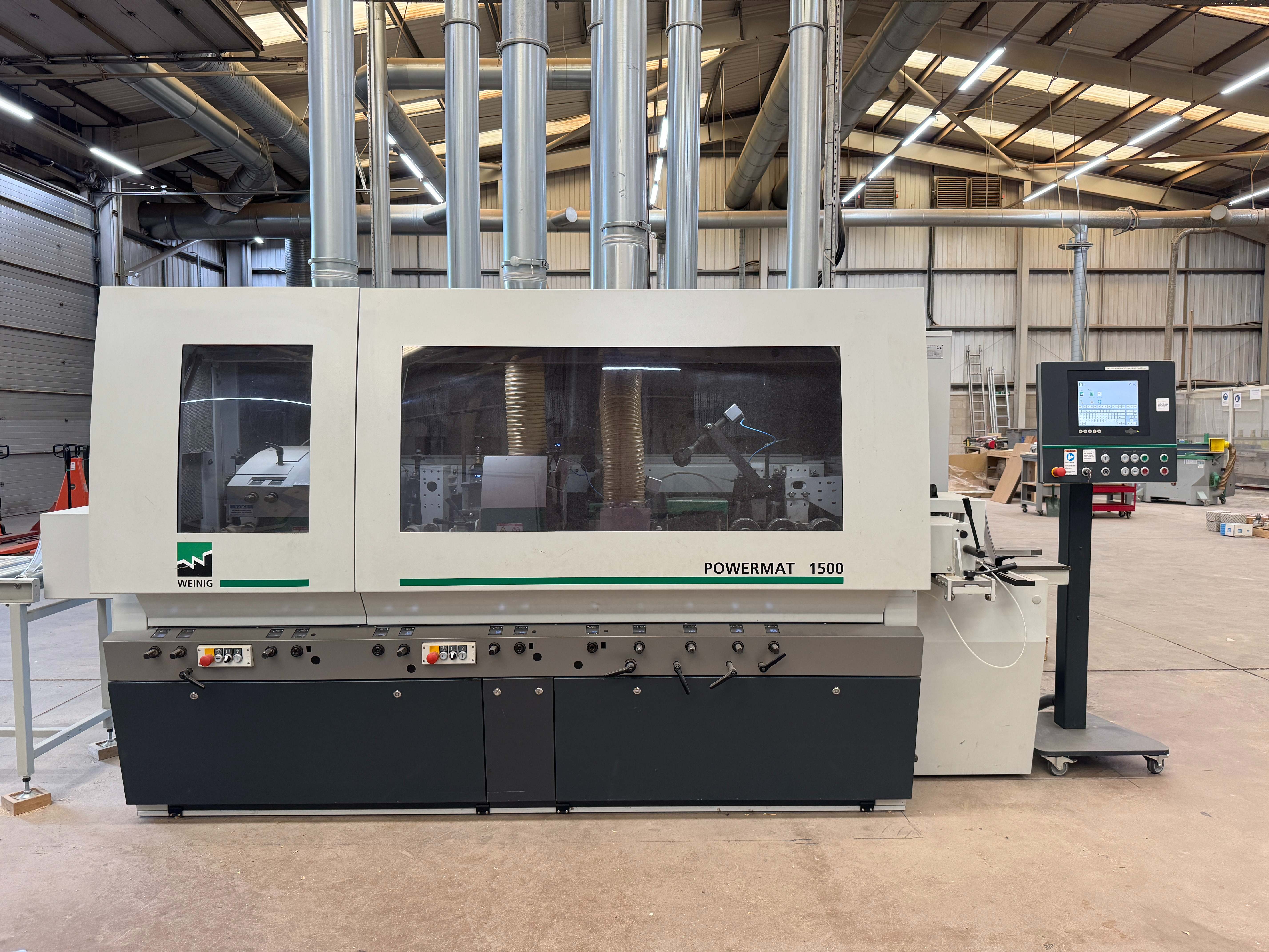2021 Weinig Powermat 1500 Automatic Planer/Moulder, As Instructed by Major Finance House following Liquidation of Clive Durose Limited
