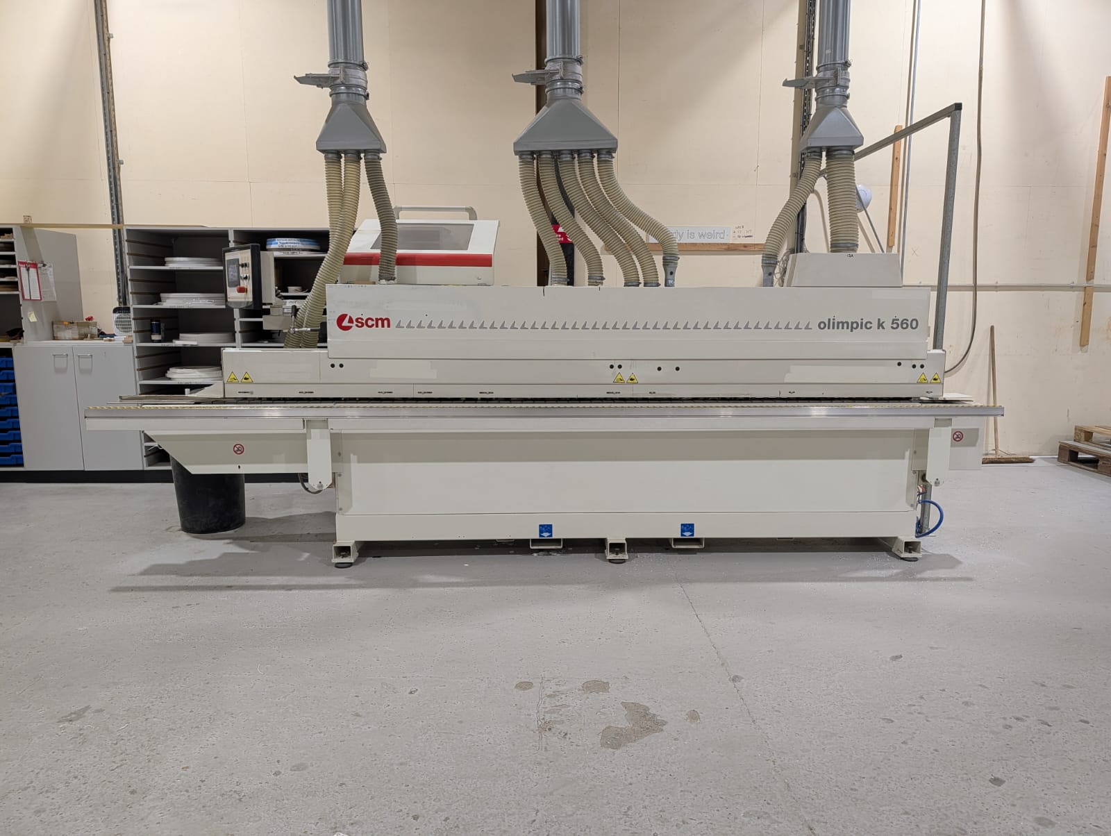 Woodworking Machinery to include 2017 SCM Olimpic Edgebander & 2015 Morbidelli Universal CNC Machining Centre, due to Machinery Upgrade | No Reserve