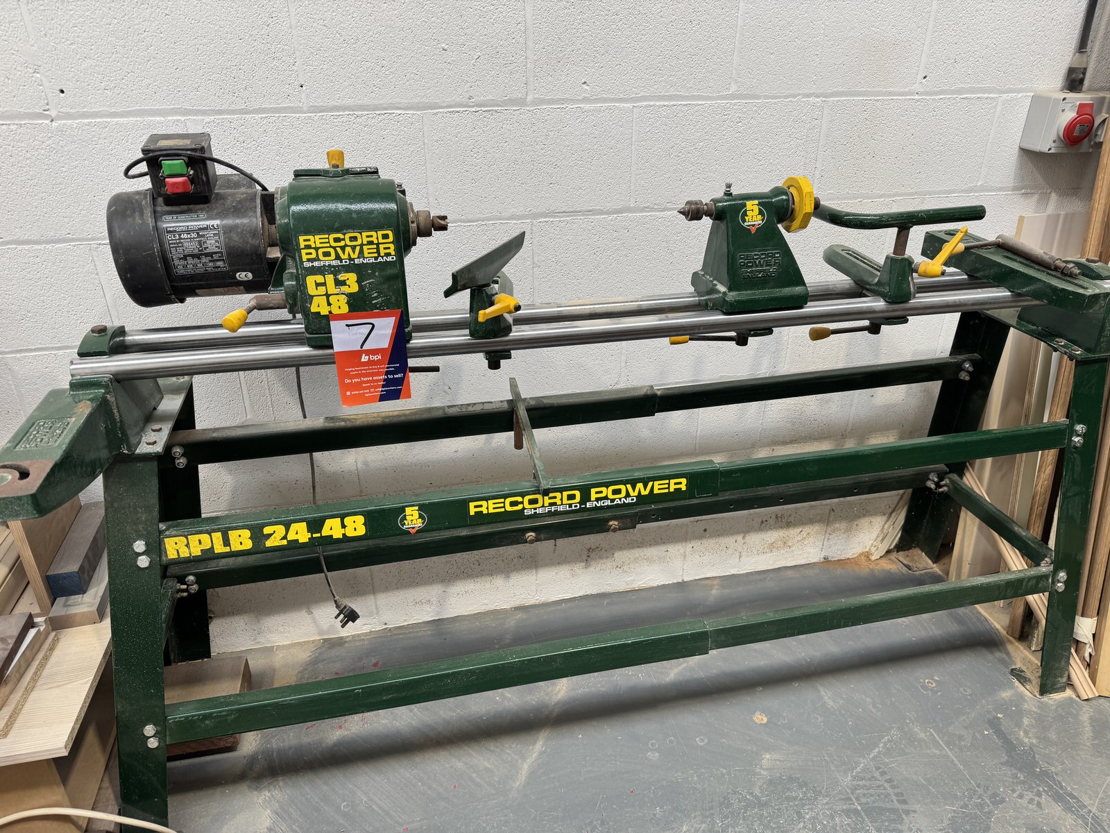 Contents of Furniture Maker’s Workshop to include Machinery, Tooling & more, due to Business Closure | Subject to Vendor Approval