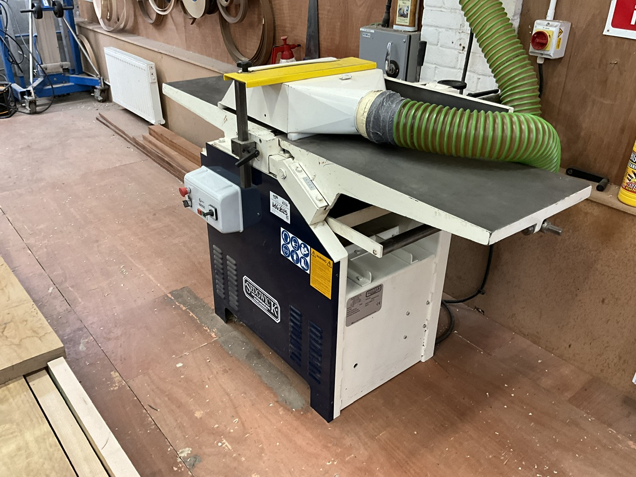 Entire Contents of Joinery Shop to include Wide Belt Sander, Table Saw, Spindle Moulder, Bandsaw, Morticer & more, due to Retirement | No Reserve | Loading Available