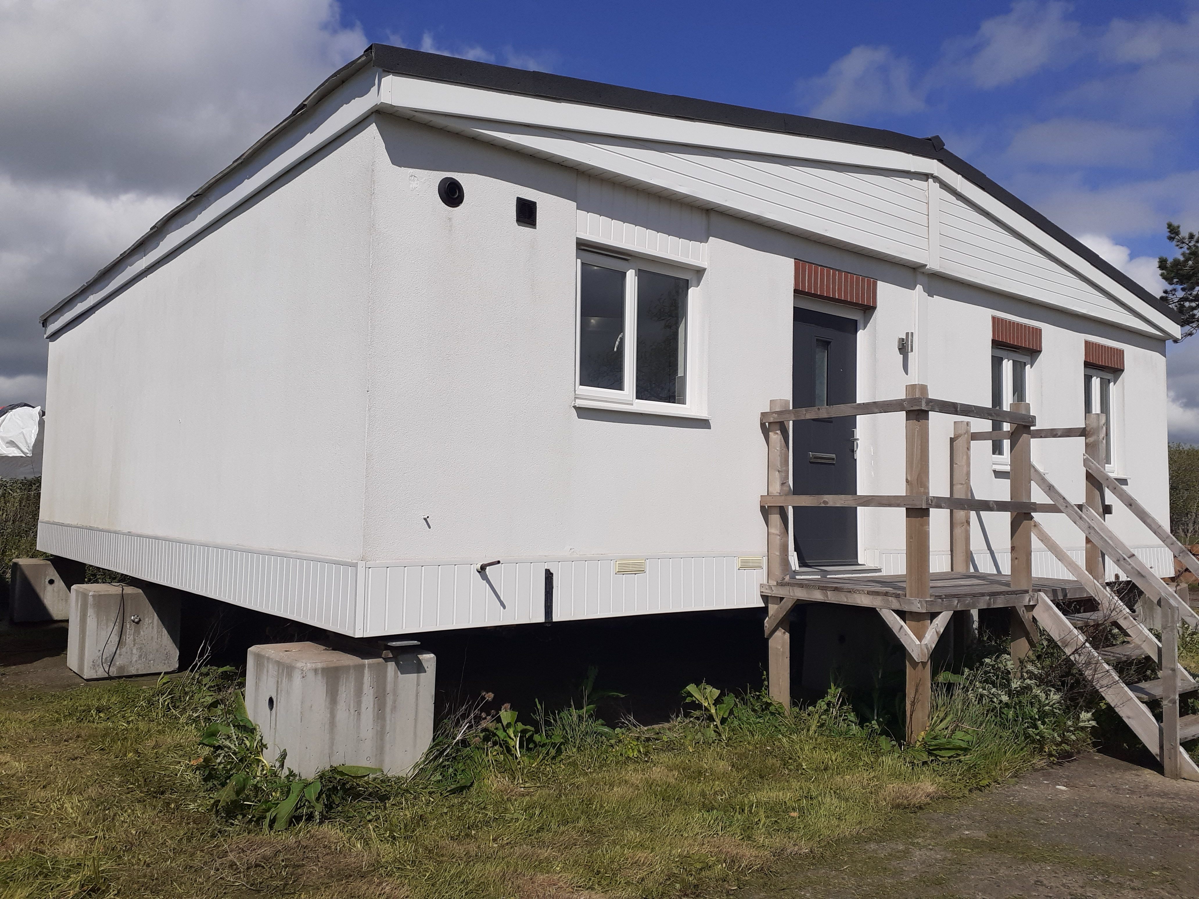9.5m x 10m 2 Bay Modular Home on behalf of Metal Shelter Manufacturer, due to Clearance