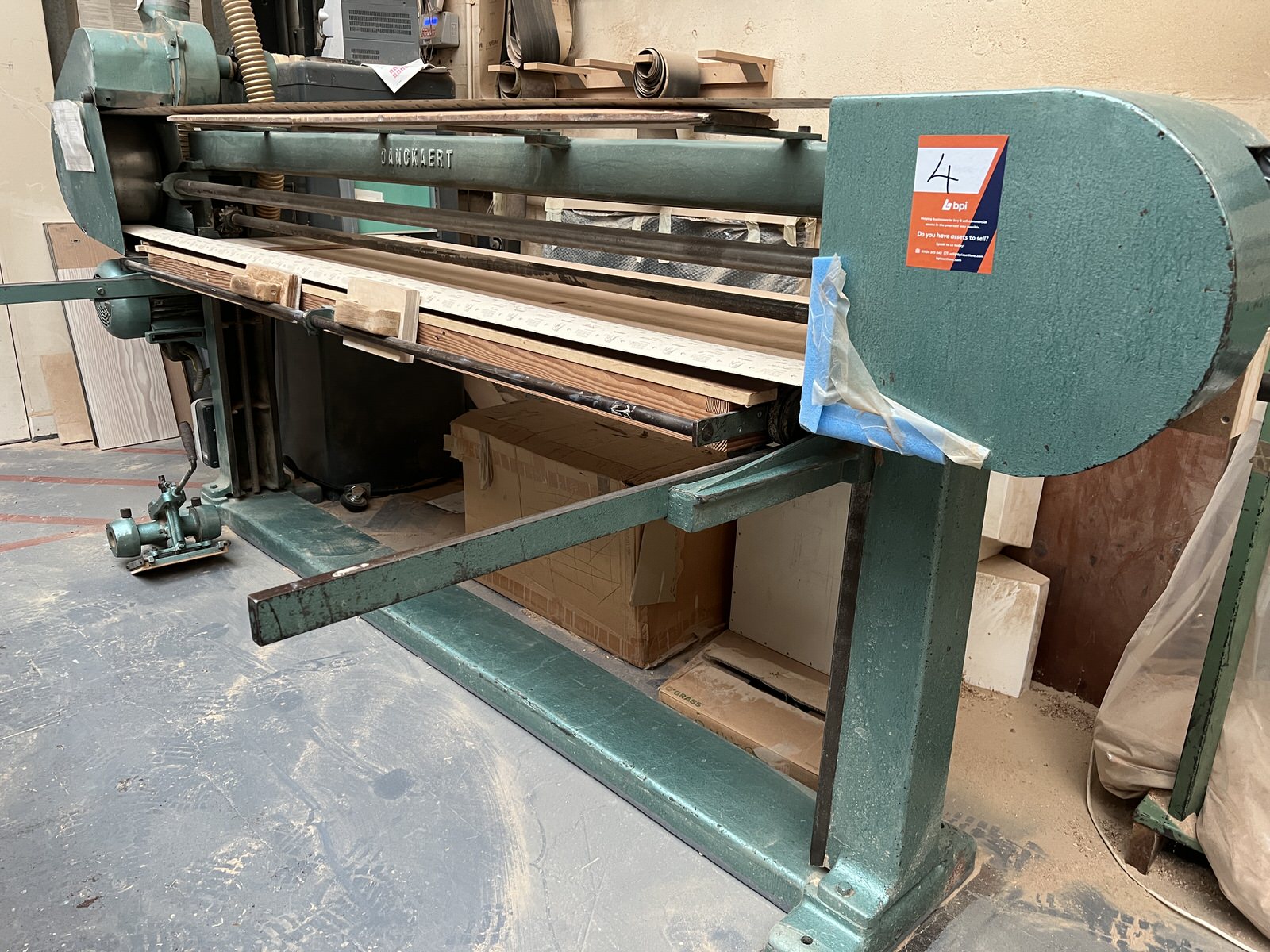 Assets of Axion Furniture Makers Ltd. to include Woodworking Machinery, Tools, Consumables & more, due to Retirement