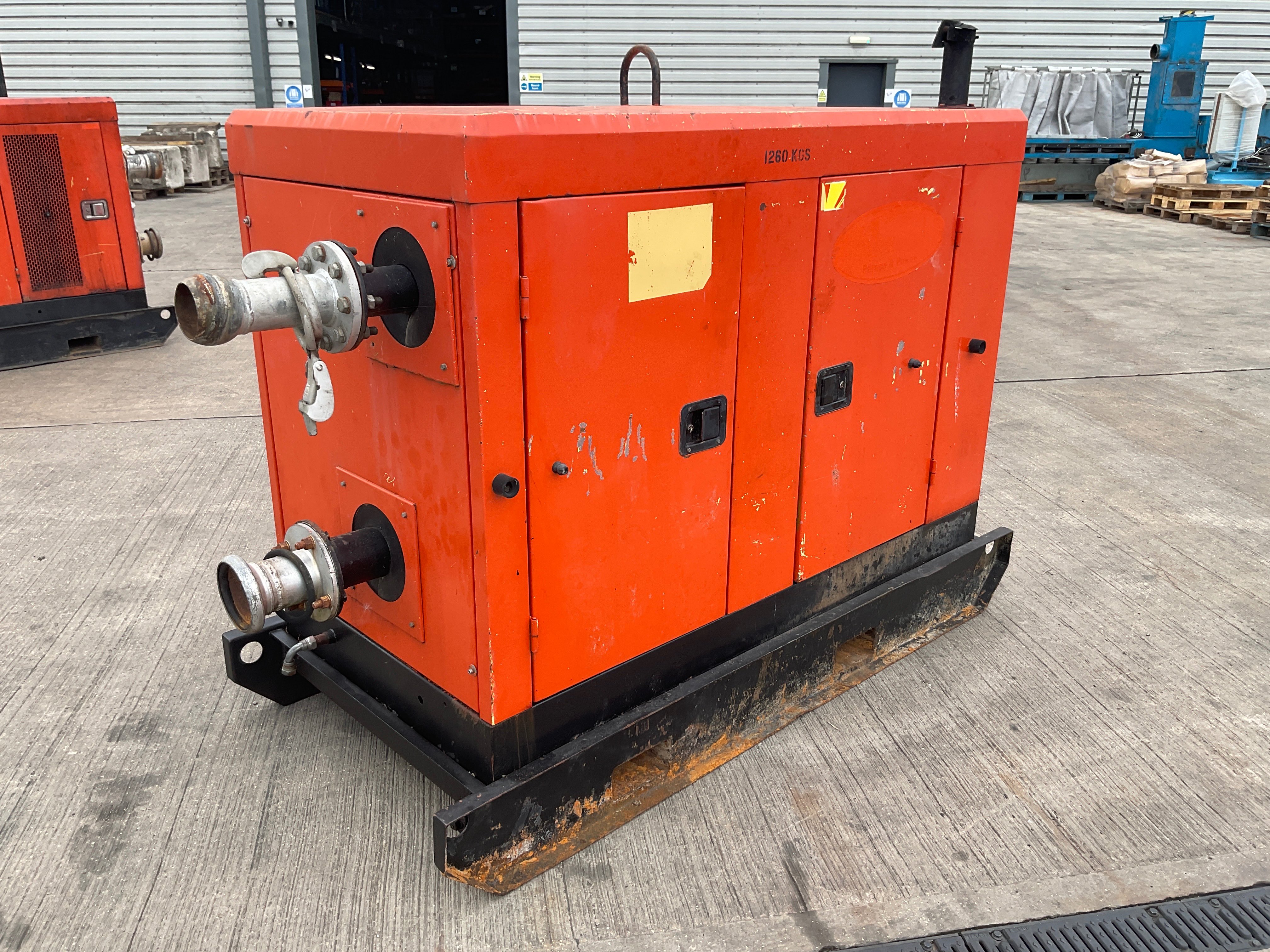 Excavators, Fuel Storage, Water Pumps & Enerpat Waste Shredder on behalf of National Hire Companies, due to Fleet Renewal
