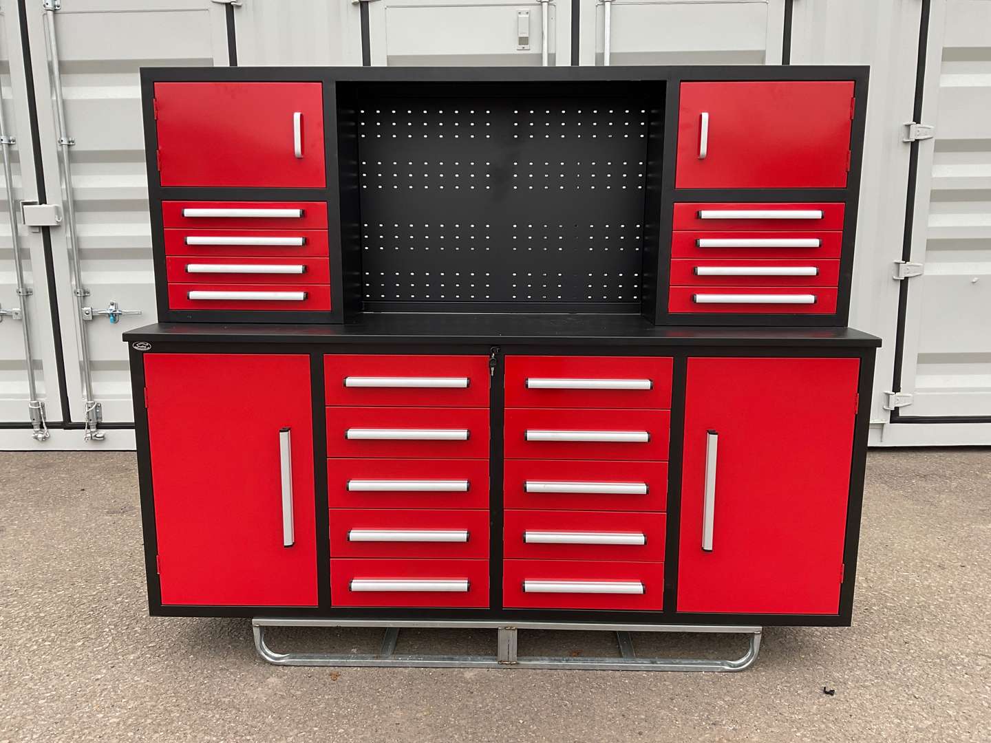 Unused 10ft, 7ft & 6.5ft Metal & Steel Work Benches, due to Stock Clearance