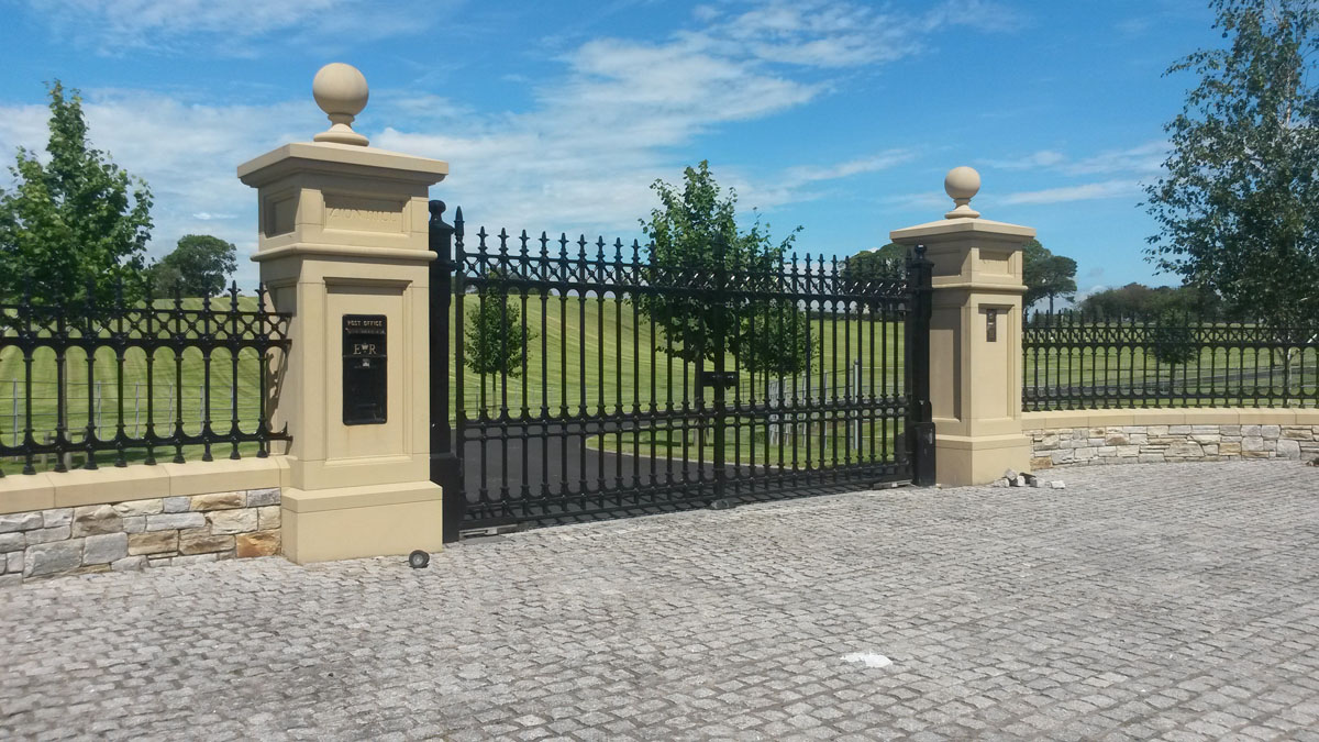 Home & Garden Decorations to include Teak Monumental Entrance, Cast Iron Gates, Statues, Gazebos, Fountains, Planters, Benches & more