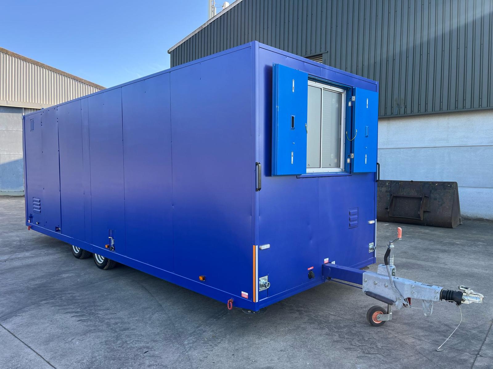 Site Accommodation to include Towable Office, Anti-Vandal Canteens, Toilet Blocks & Secure Containers, due to Fleet Renewal