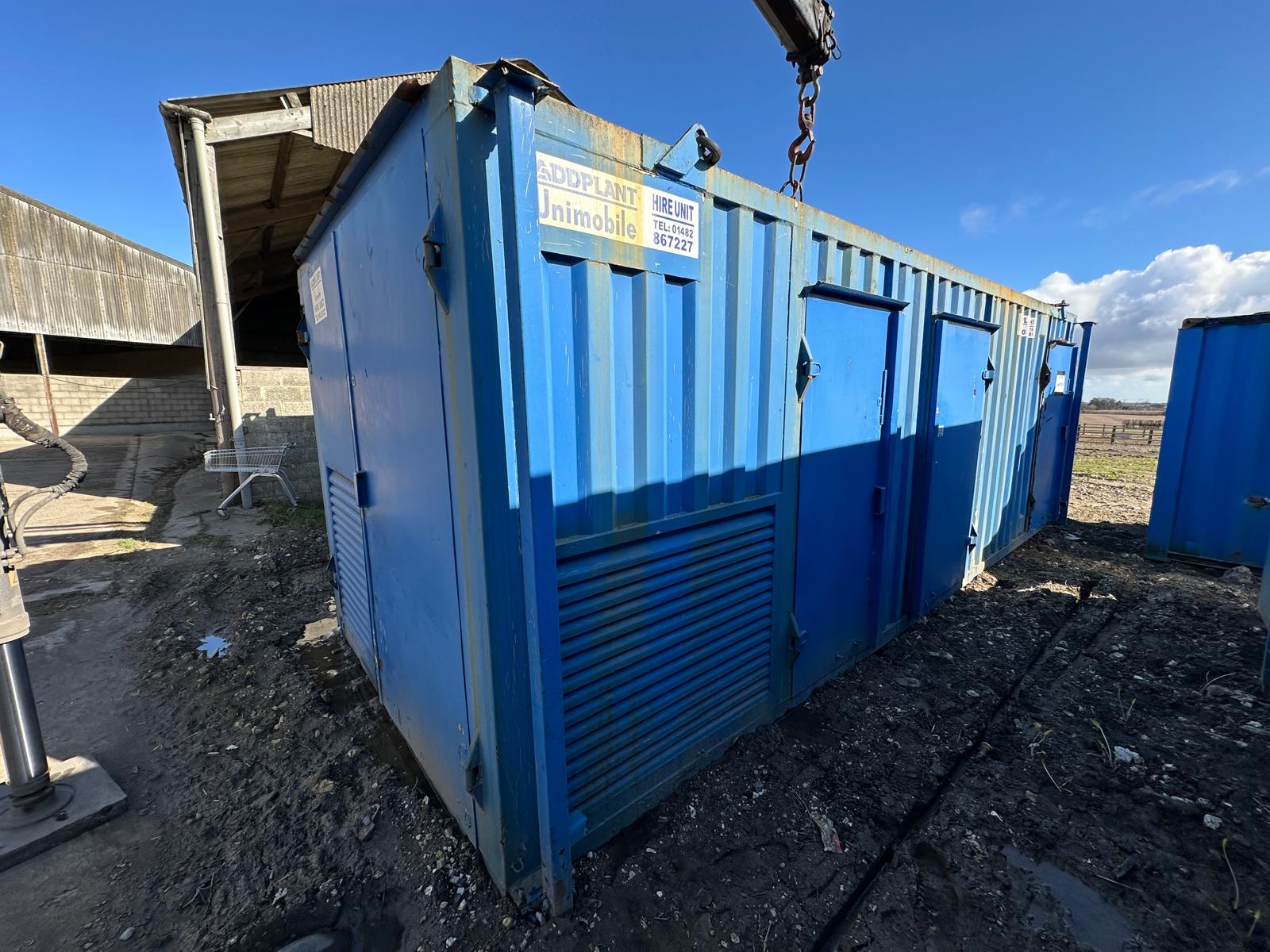 Site Accommodation to include Mobile Office, Anti-Vandal Static Welfare Units, Toilet Blocks, Storage Containers & Shot Blasting Equipment, due to Fleet Renewal