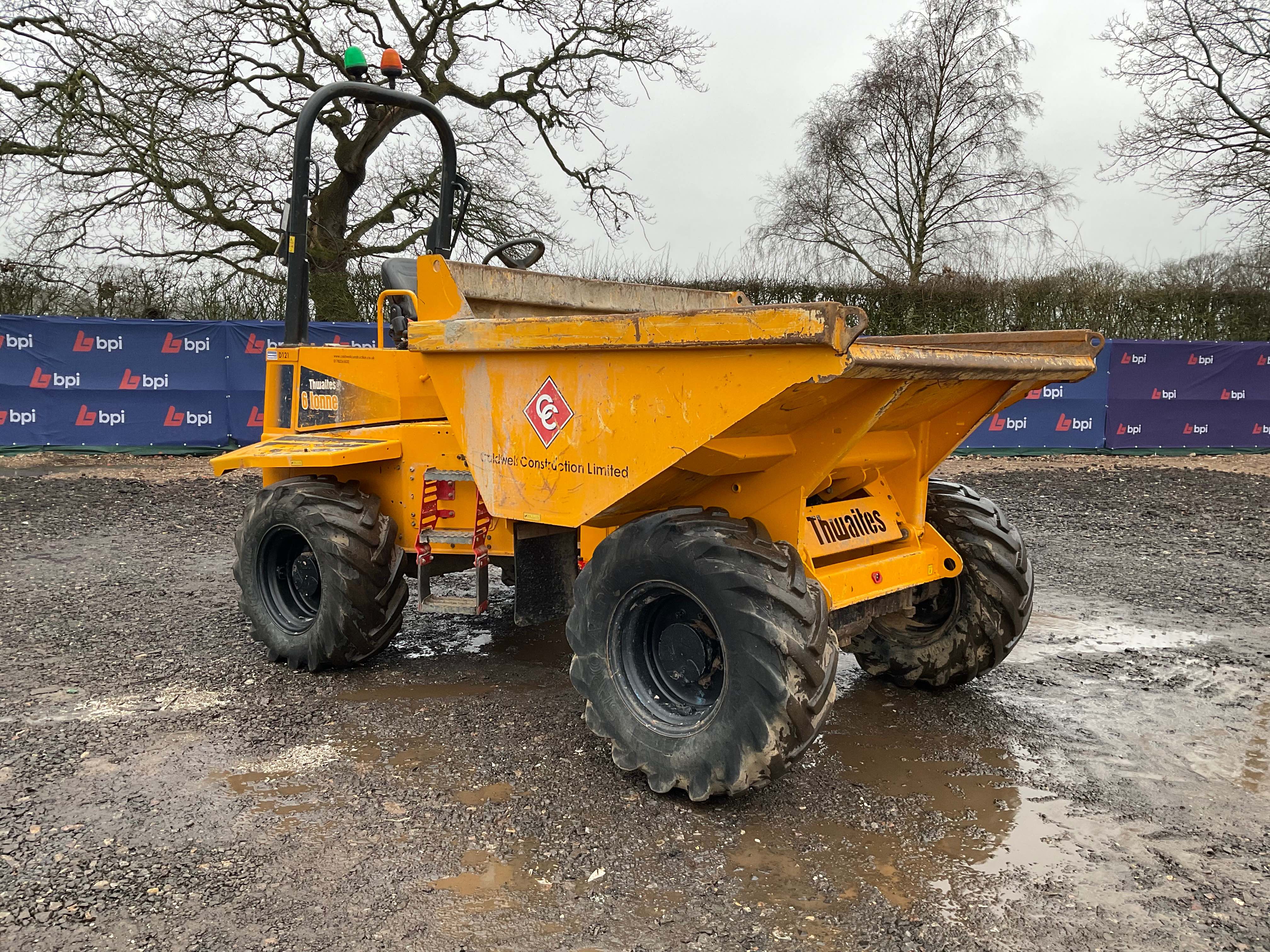 Sale 4 | 2021 – 2017 Thwaites 9T & 6T Articulated Dumpers, 2022 JCB CT260-120 Vibratory Tandem Rollers, 2020 – 2017 Bomag BW120AD5 Tandem Rollers & Bomag Trench Rollers on behalf of the Administrators of Caldwell Construction Limited & Major Finance Companies | Subject to Vendor Approval