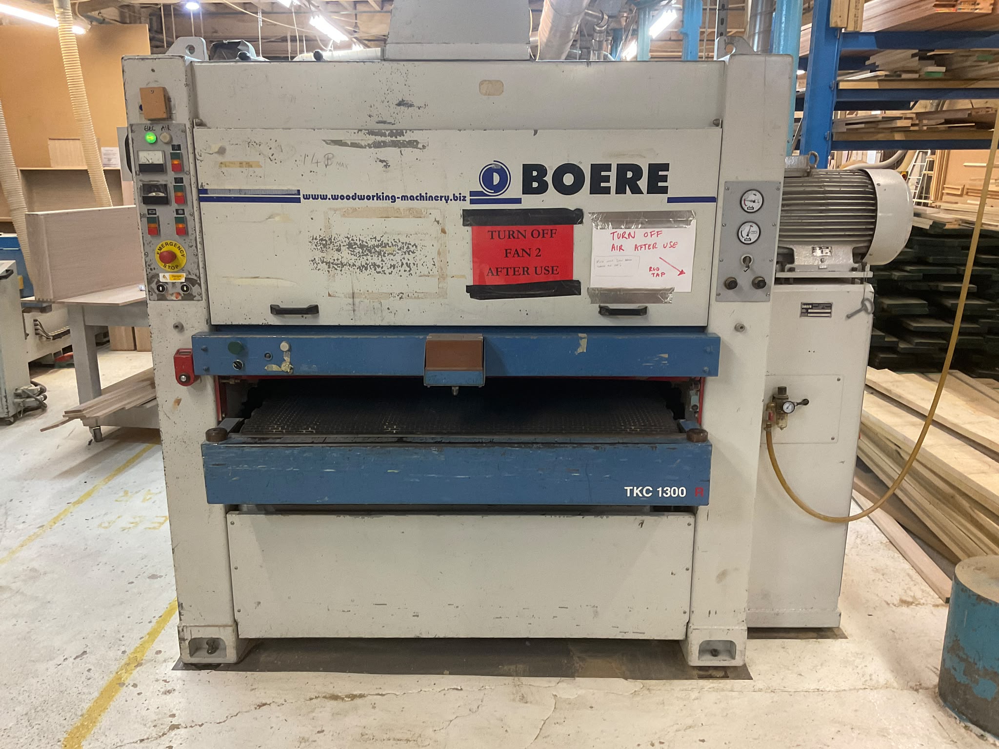 Woodworking Machinery & Equipment on behalf of Kitchen Manufacturer, due to Business Restructure | Loading Available