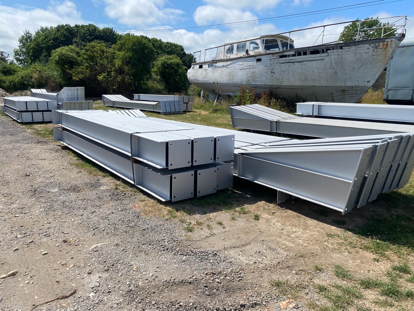 Unused Agricultural UK Manufactured Steel Buildings Ranging from 100ft – 200ft Long, due to Stock Clearance | Loading Available | Winning Bids are subject to Vendor Approval