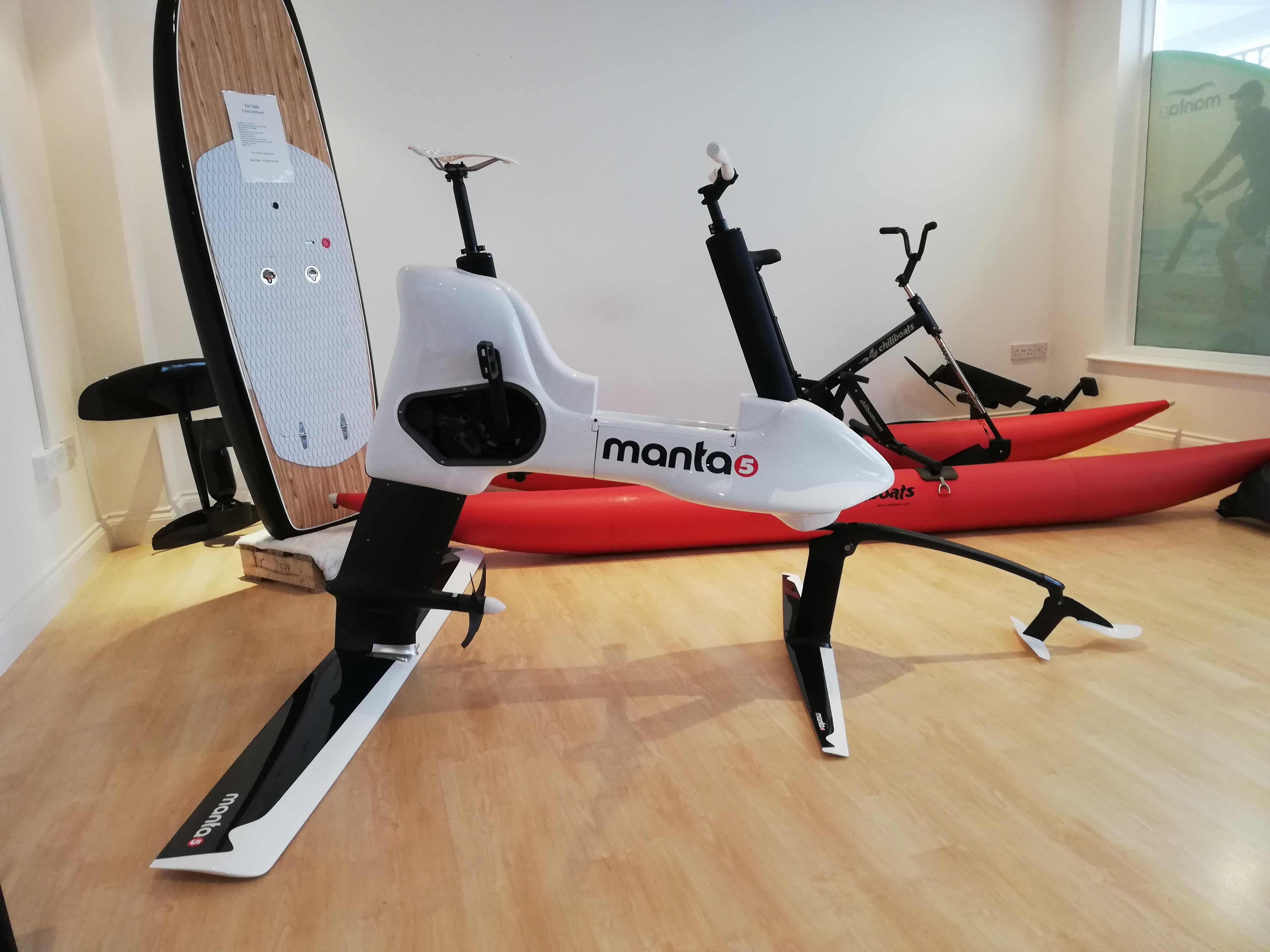 Contents of Eco Water Craft Business to include Hydrocycles & Electric Surfboard, due to Business Closure