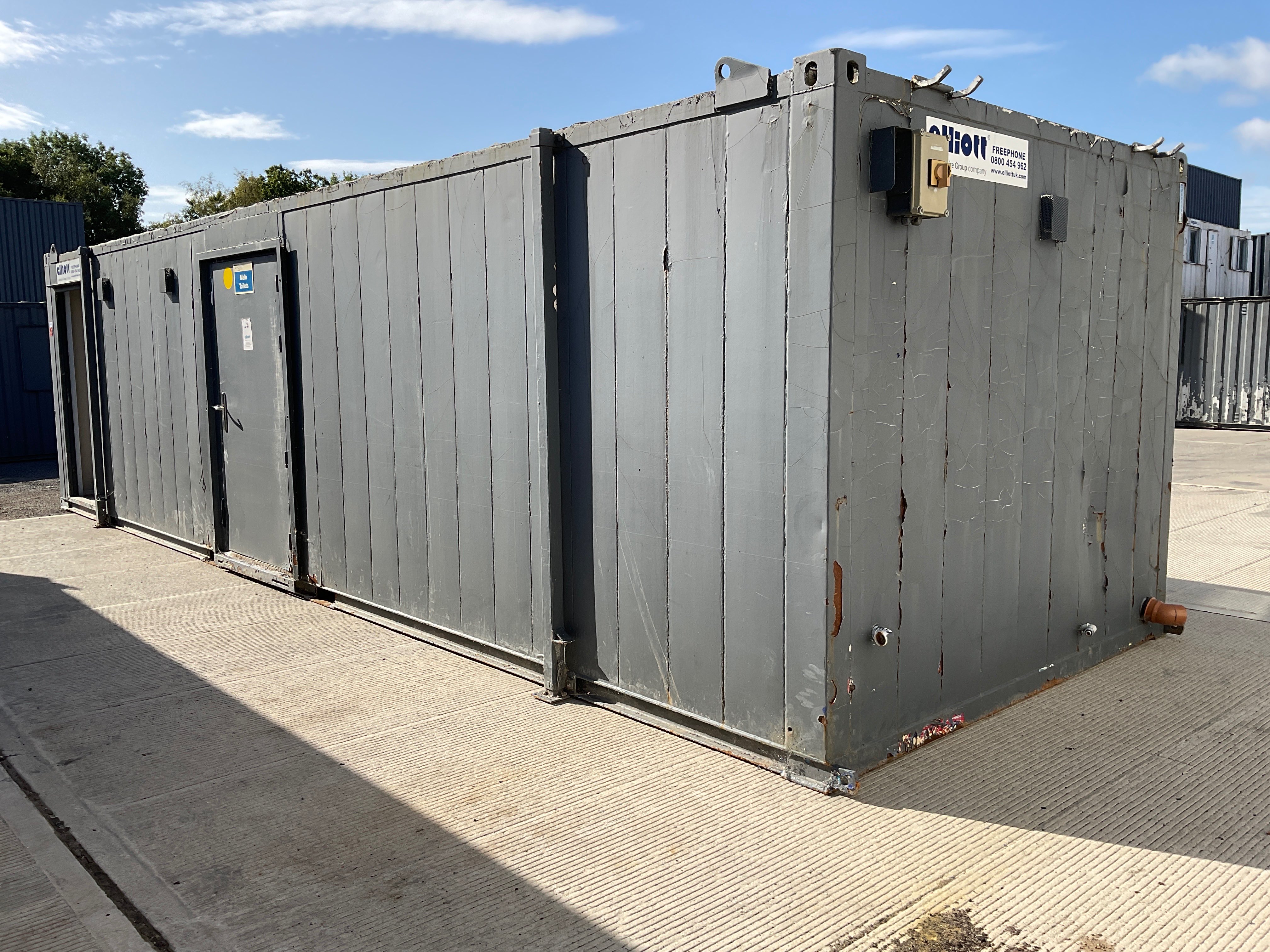 32ft Anti-Vandal Site Accommodation to include Offices, Canteens, Toilet Blocks & more, due to Fleet Renewal | No Reserve