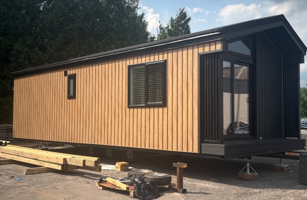 Ex-Display 32ft x 14ft Marka Lodge on behalf of Luxury Holiday Lodge & Park Home Manufacturer | No VAT on Hammer | Subject to Vendor Approval